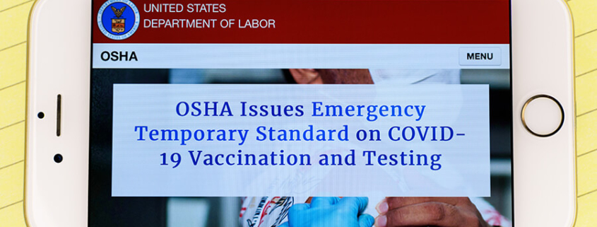 OSHA COVID-19 ETS Compliance Plan for Employers
